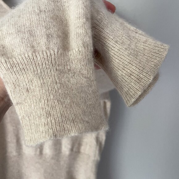 White + Warren Cream Crew Neck Sweater - Picture 12 of 14